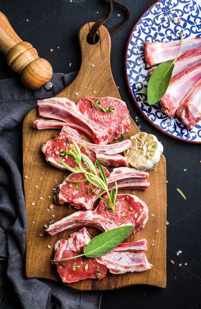 Chilled Lamb Chops